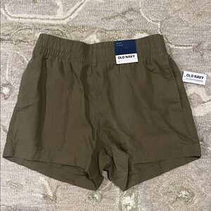 Old Navy Khaki Green Casual Shorts